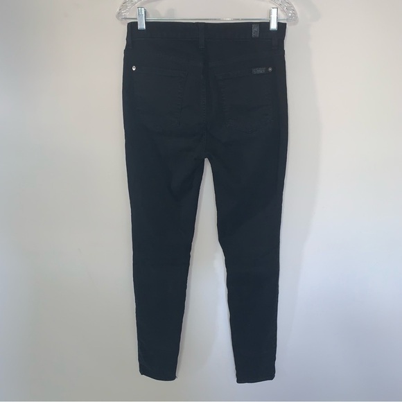 74AM B(air) The High Waist Skinny Black Jegging Jean Lyocell Blend 29 - Picture 2 of 9